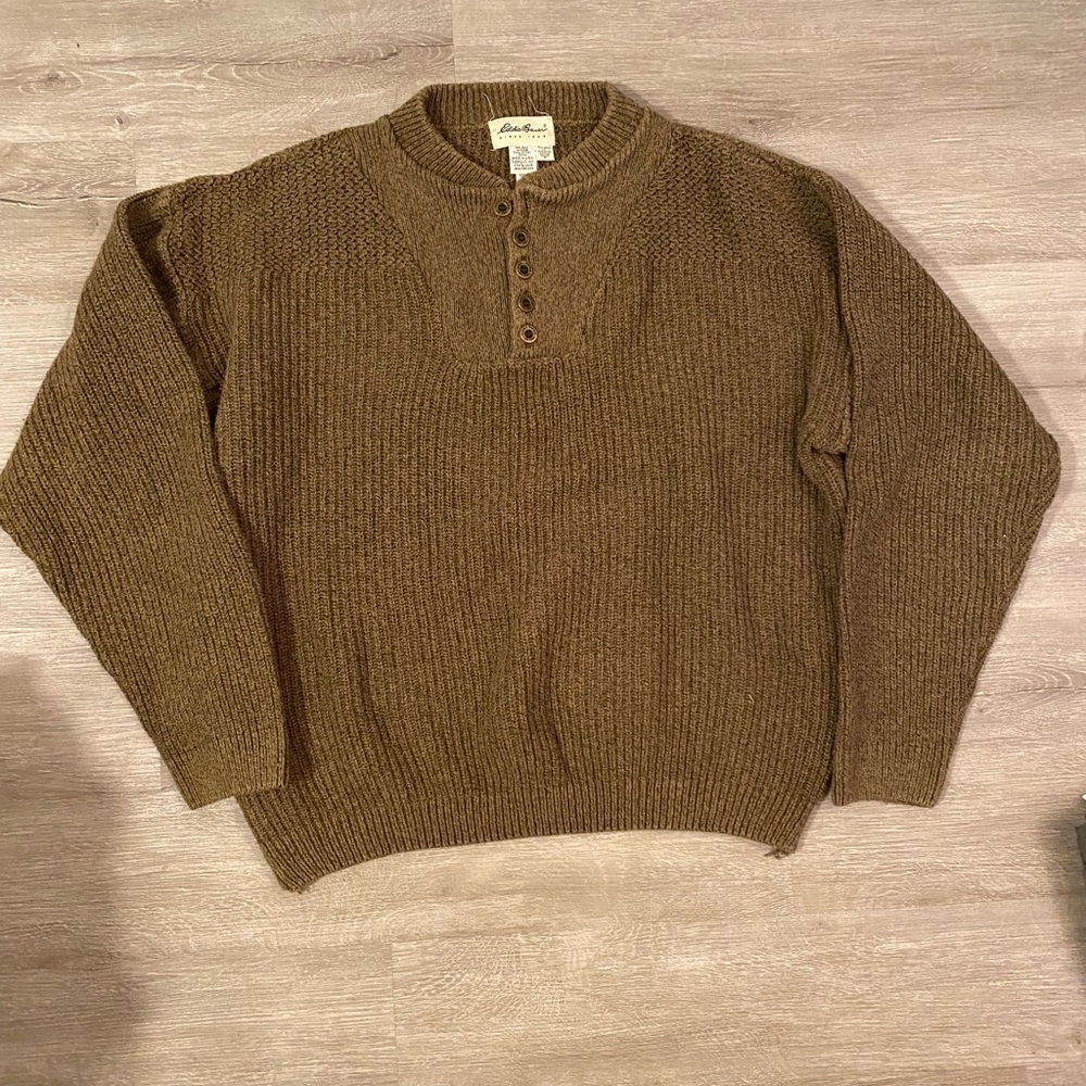 Eddie Bauer Vintage Sweater - Made in USA!!